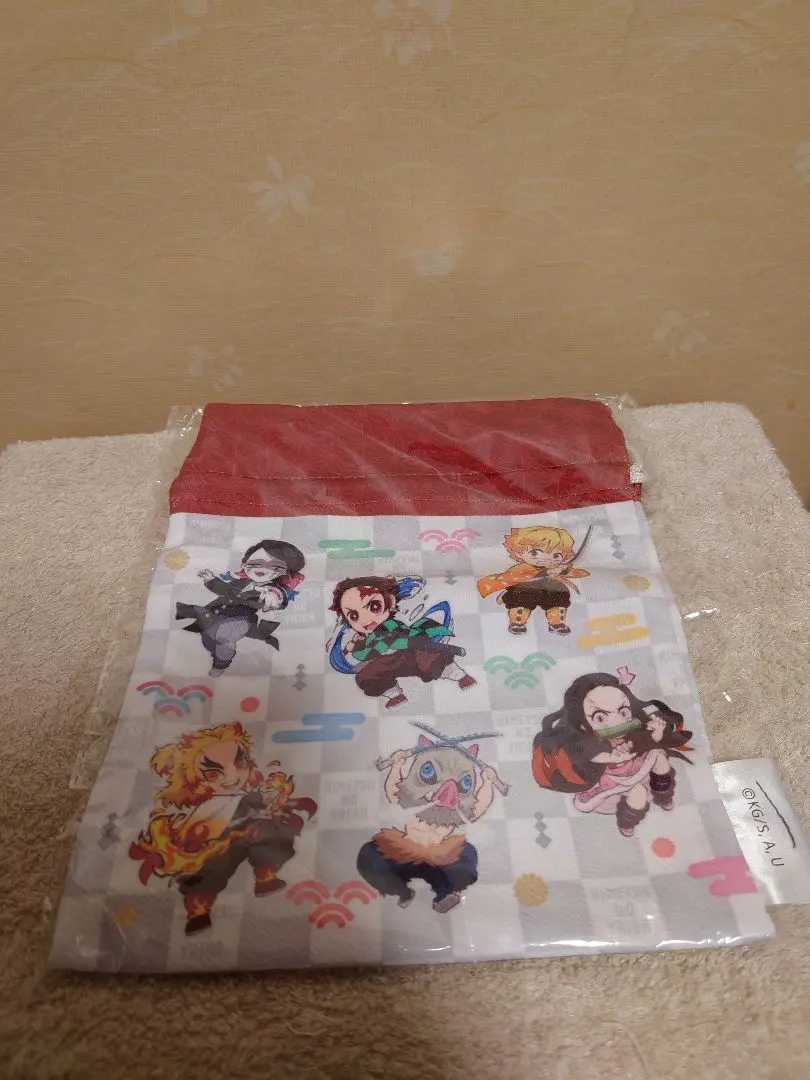 Thumbnail of Mini Character Drawstring Pouch