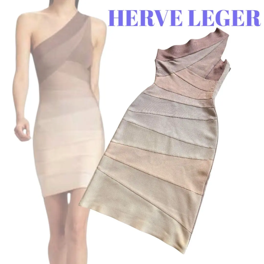 HERVE LEGER ボディコンシャス　ドレス　古着　used エルベ レジェ 2025年最新】HERVE LEGERの人気アイテム - メルカリ