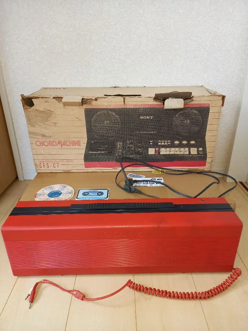 SONY ラジカセ CHORD MACHINE CFS-C7 昭和レトロ ソニー 極美品☆SONY☆CHORD MACHINE☆CFS-C7☆ラジカセ☆昭和レトロ