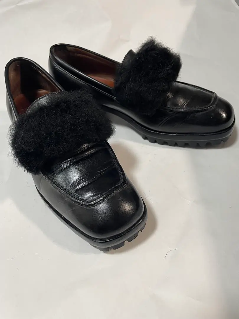 Acne Studios 黒ローファー 収納袋付き（si ze37）外箱無し Acne Studios 黒ローファー 収納袋付き（si ze37）外箱無し