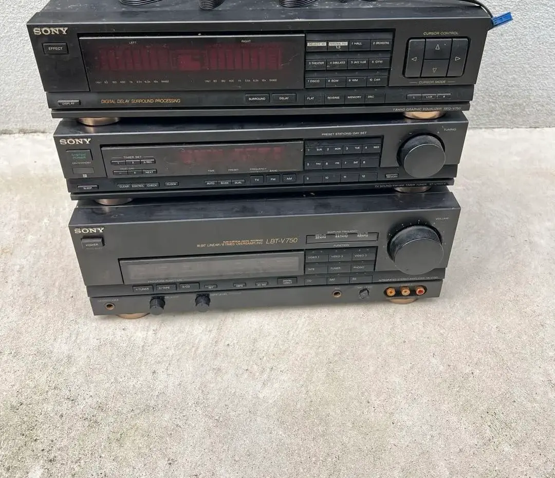 その他 Sony lbt V750 SONY Liberty LBT-V750 component w/CD charger record player