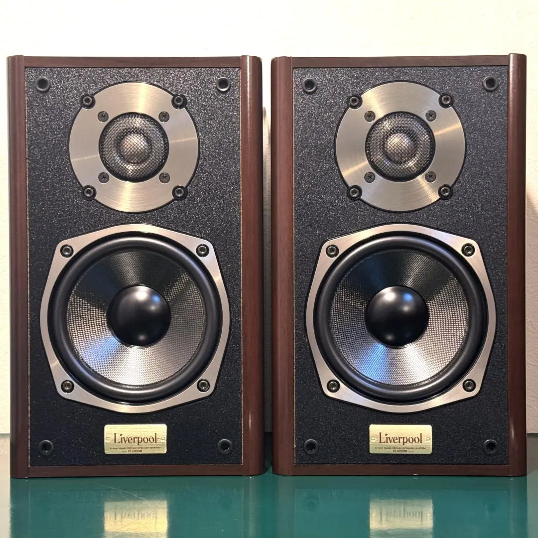 ■良品■ ONKYO スピーカー D-200II Liverpool Vintage Onkyo D-200II Liverpool Speaker Pair Operation