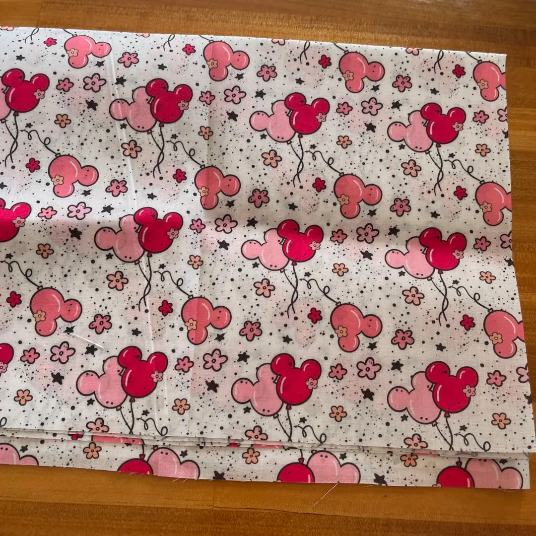 Thumbnail of Mickey Mouse Balloon Pattern Fabric - Disney