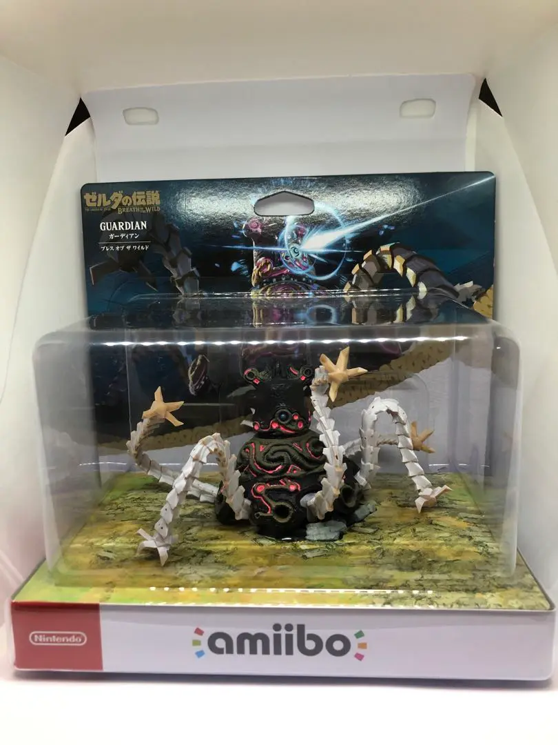 任天堂 - amiibo ガーディアン　5体　アミーボ　新品未開封 Yahoo!オークション -「ゼルダ amiibo ガーディアン」の落札相場