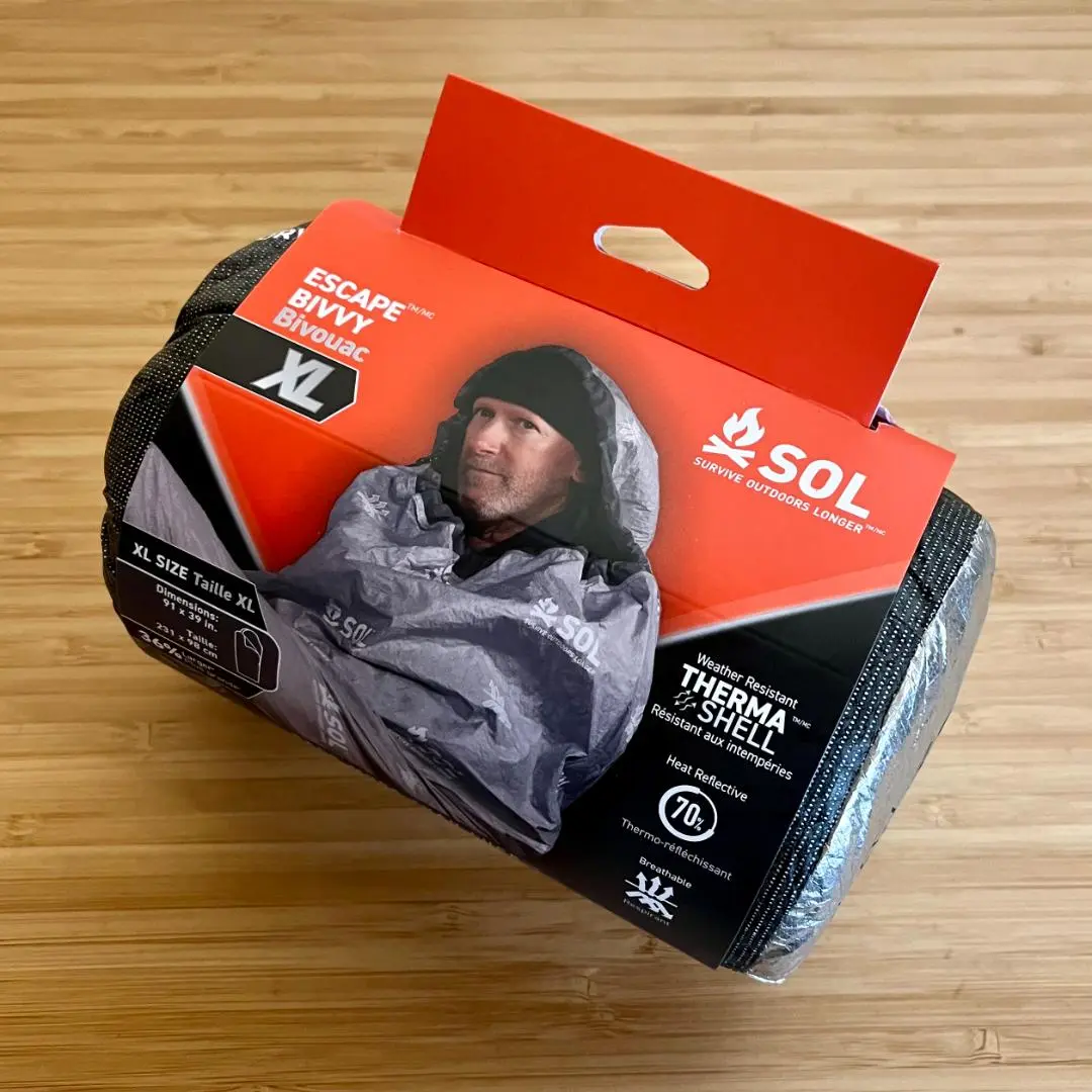 SOL ESCAPE Bivvy XL Grey エスケープヴィヴィ SOL / エスケープヴィヴィ XL – ROCK STEPPERS