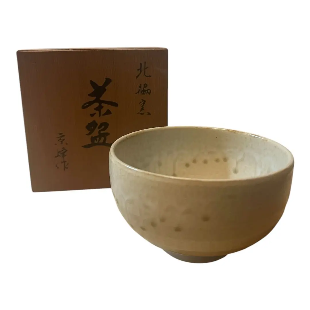 【茶道具】色絵柳島茶碗 桐鳳窯京峰造 抹茶碗 茶碗A333 茶道具】色絵柳島茶碗 桐鳳窯京峰造 抹茶碗 茶碗A333