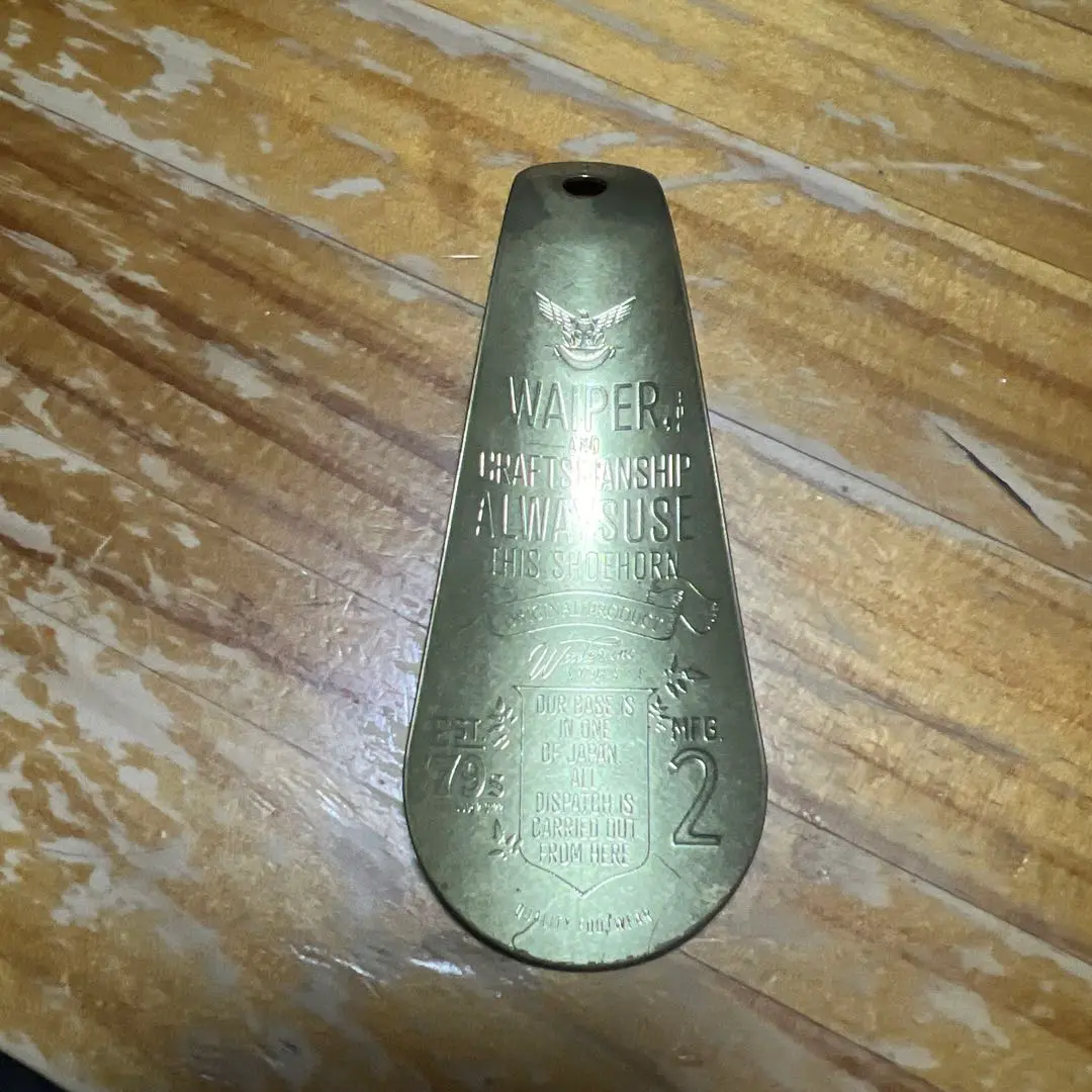 3色コンプリート ボタンワークス WAIPER別注 シューホーン