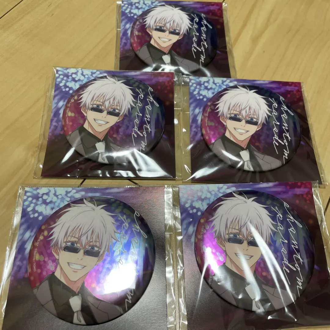 Thumbnail of Jujutsu Kaisen Fan Parade Satoru Gojo Anniversary Metal Can Badge Set of 5