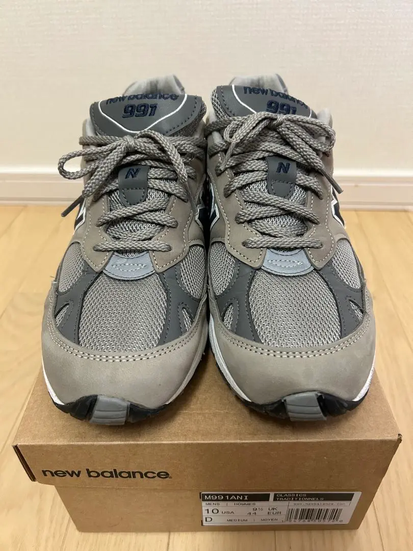 【てんとう虫】new balance M991 ANI US8 26cm あんしん鑑定】New Balance M991 USA8（26cm）