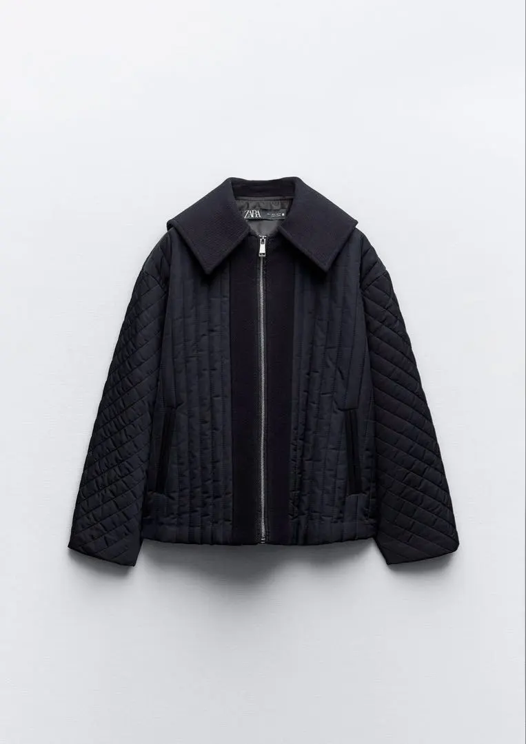 新品★ZARA ザラ ダウンコート風パフコート 定価13990円★完売品 キルティングジャケット - レディース | ZARA