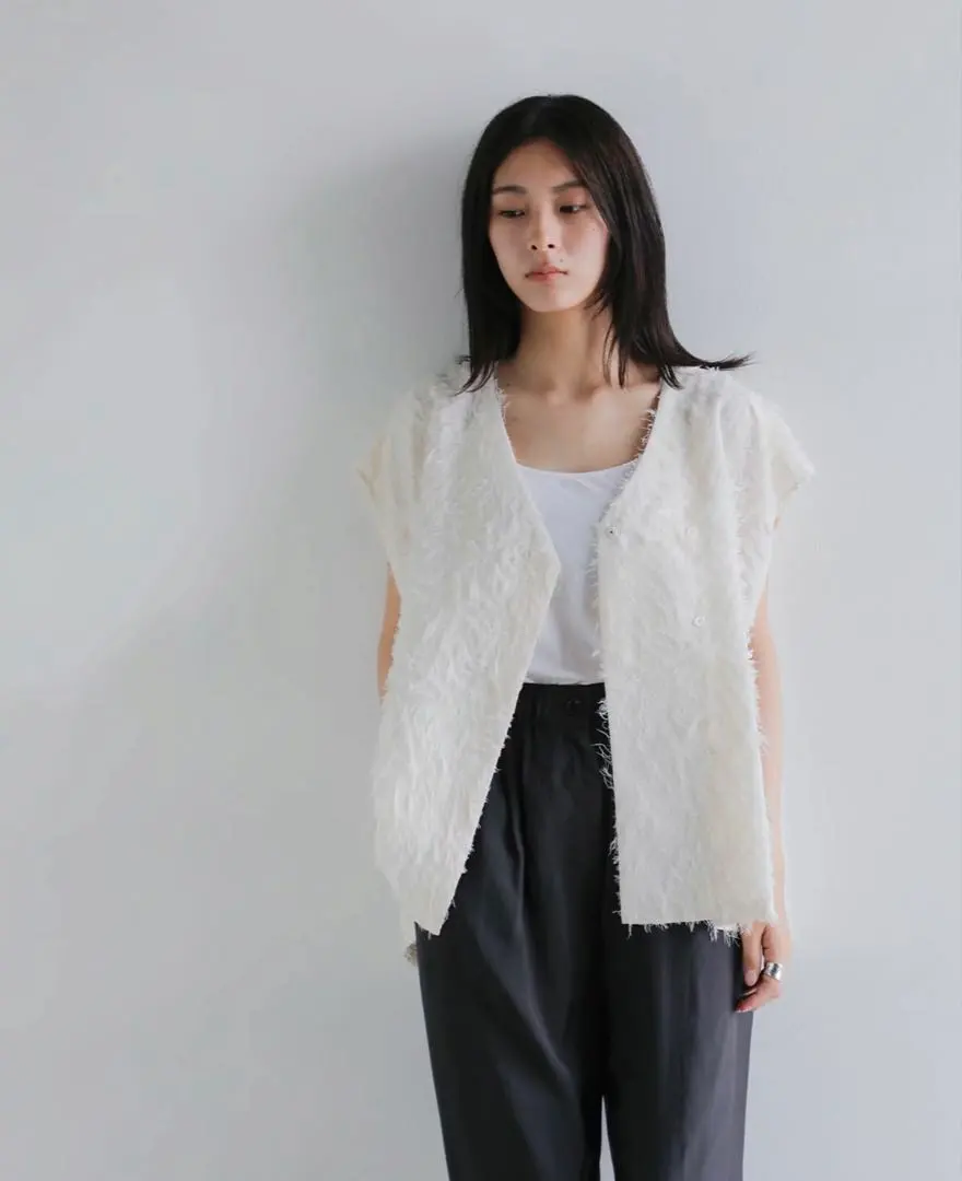 Thumbnail of MANOF Fringe Open Blouse - Excellent Condition