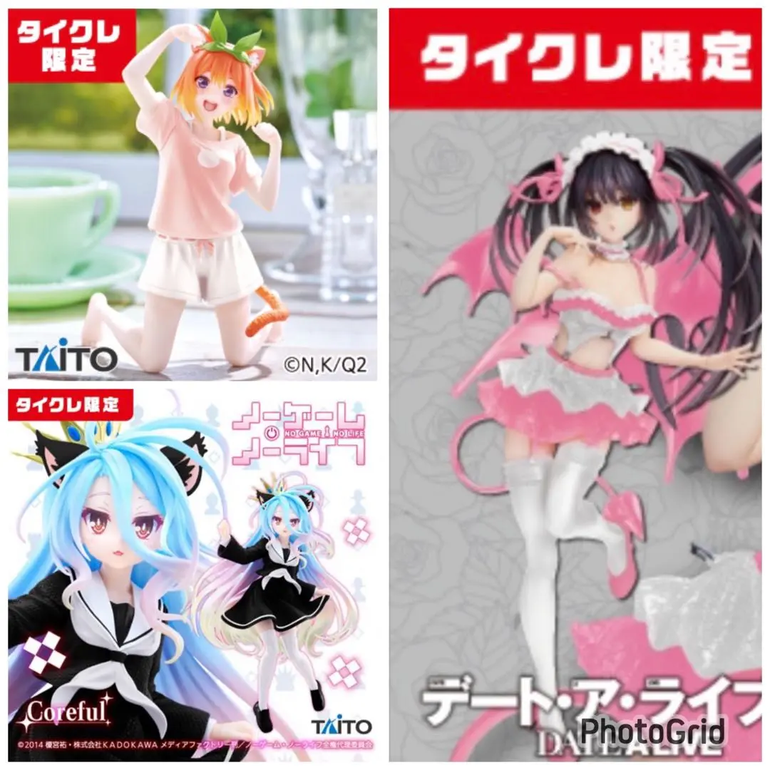 2025年最新】タイクレ限定ノーゲーム・ノーライフ猫耳制服verの