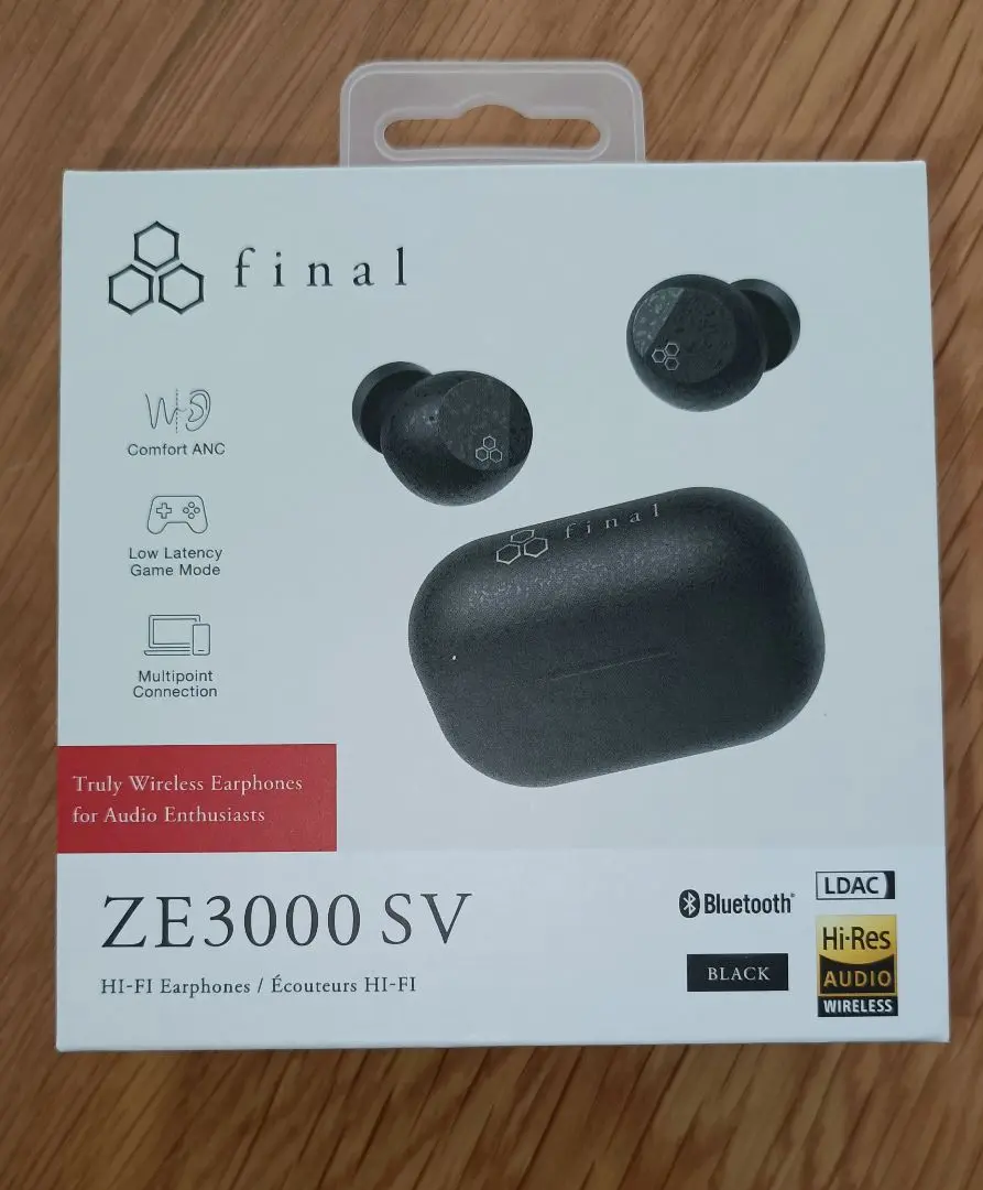 ZE3000｜final-イヤホン・ワイヤレスイヤホン・ヘッドホン