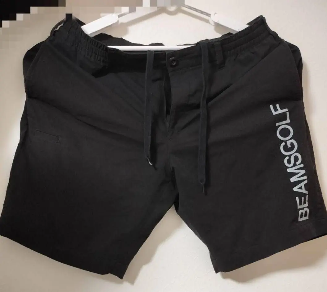 【美品】 BEAMS GOLF メンズ ハーフパンツ 中古 メンズ ビームスゴルフ BEAMSGOLF ハーフパンツ M グレー