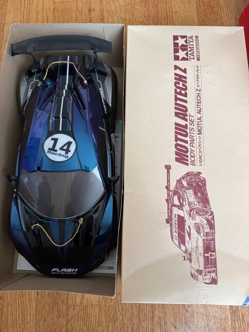 タミヤ　1/10 モチュール　AUTECH Z  未走行　ラジコン　ボディ タミヤのボディ（MOTUL AUTECH Z）: nakalog