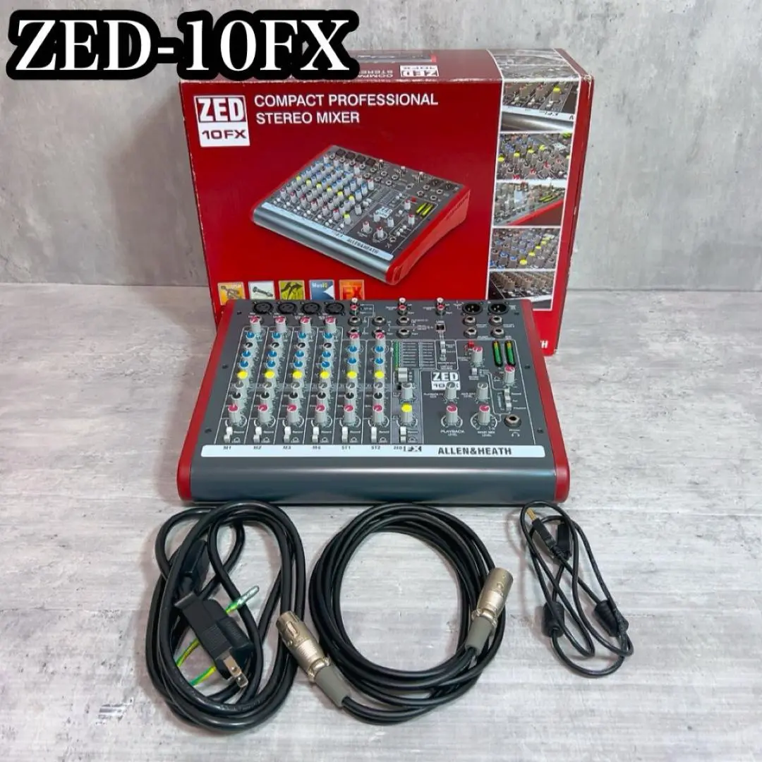 ZED-10FX - ALLEN & HEATH - ヒビノインターサウンド株式会社