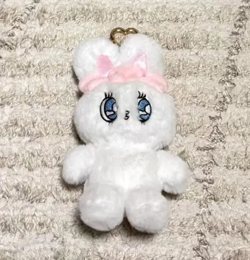 Thumbnail of Rabbit plushie keychain