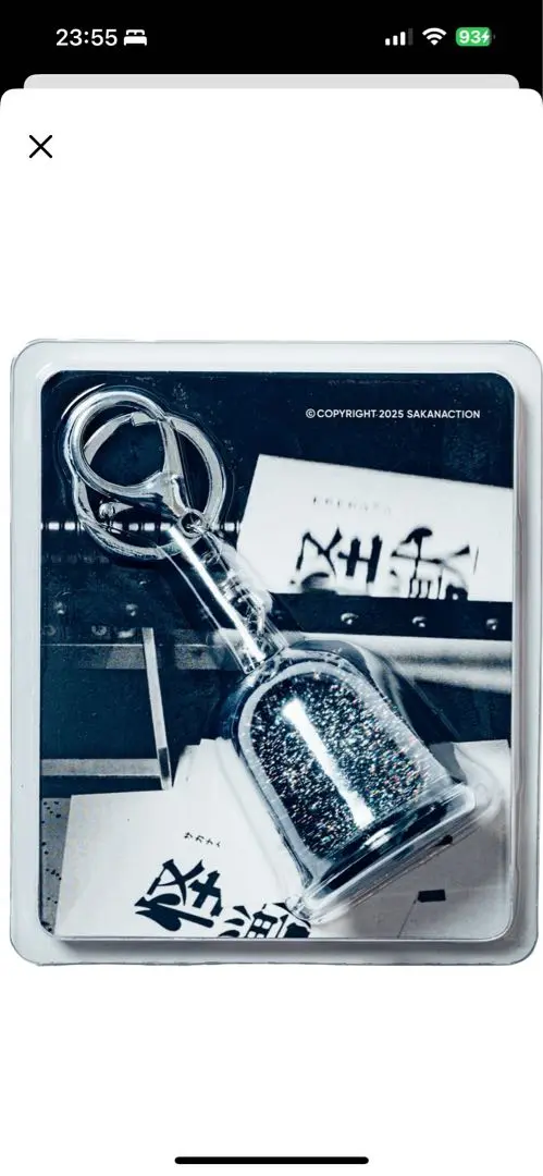 SAKANAQUARIUM 2025 サカナクション スノードームキーリング2個 サカナクション sakanaction | SNOWDOME KEYRING ¥1,800 黒い