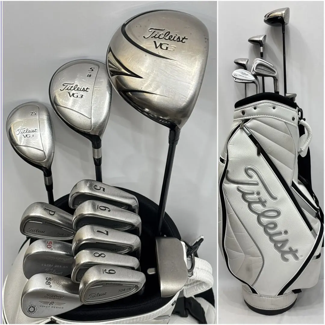 ⭐️グリップ新品⭐️タイトリスト 917 VG3 メンズ ゴルフクラブセット ⭐️グリップ新品⭐️タイトリスト 917 VG3 メンズ ゴルフクラブ