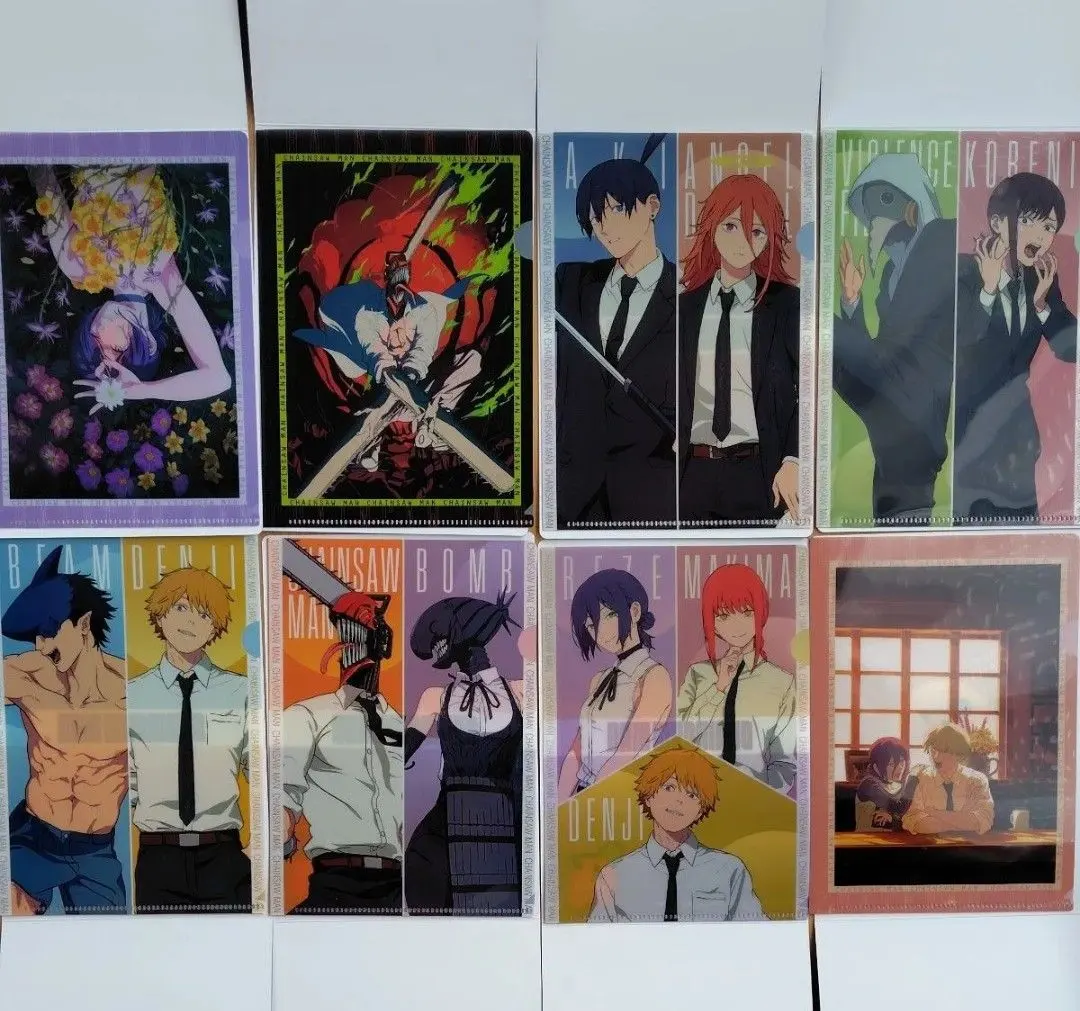 Thumbnail of Chainsaw Man Reze Arc Mini Clear File Set of 8