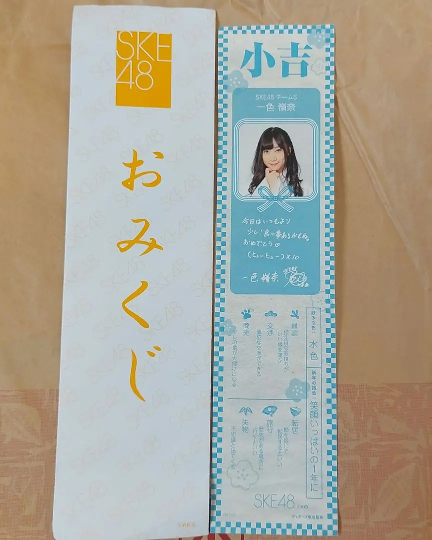 SKE48 2017年 福袋 封入 ランダム 羽子板キーホルダー 検)生写真