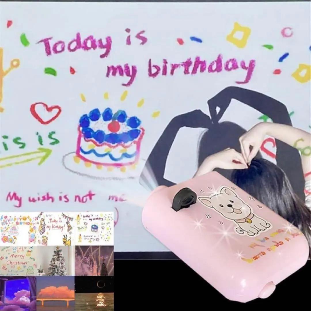 Thumbnail of ✨Limited Stock✨ Small Projector - Perfect for Birthdays & Decorations! Great for Social Media!