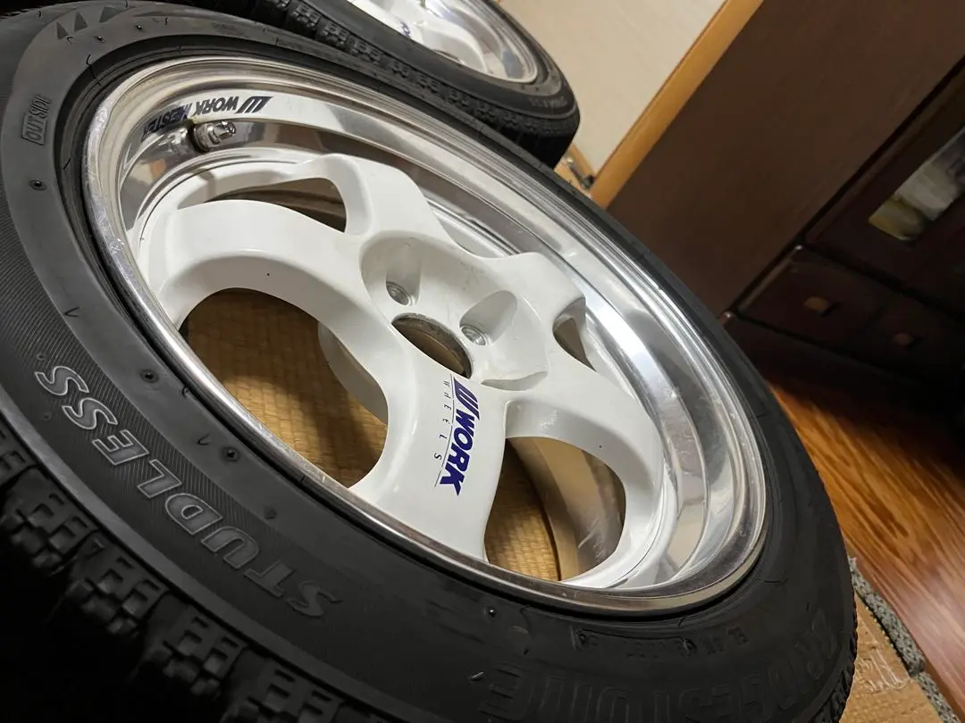 ワーク　マイスター17インチホイール　195/45タイヤ付き pwg.jpg