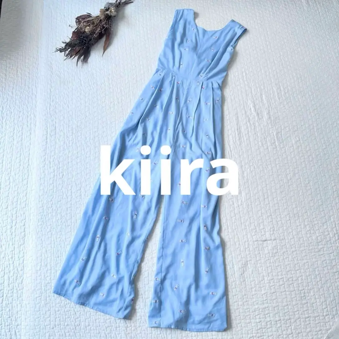 新品未使用　キーラ KiiRA リネン　オールインワン　ホワイト Linen all-in-one – KiiRA_Shikica Tokyo