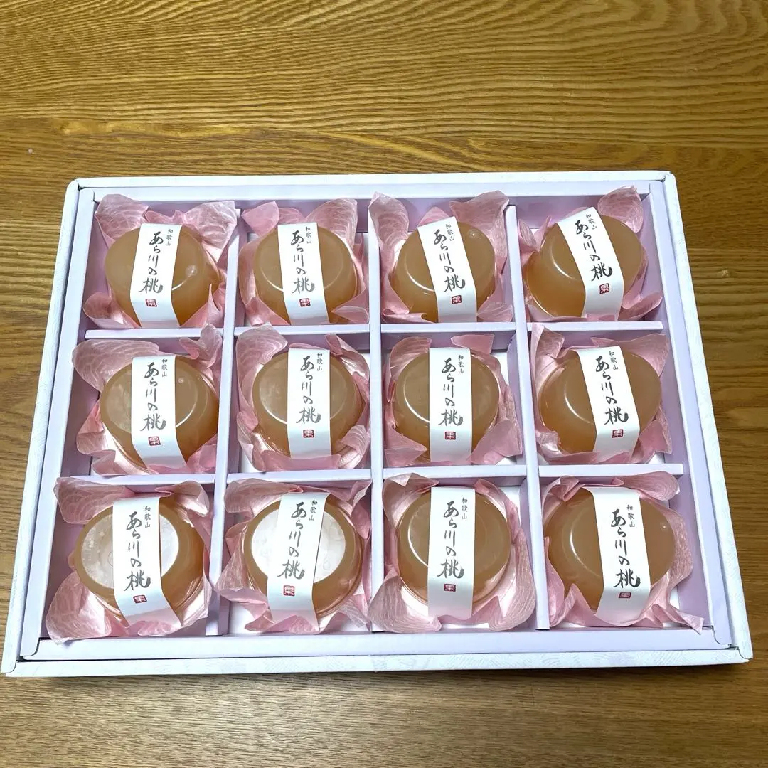 荒川水蜜桃果凍 12個入 的縮圖