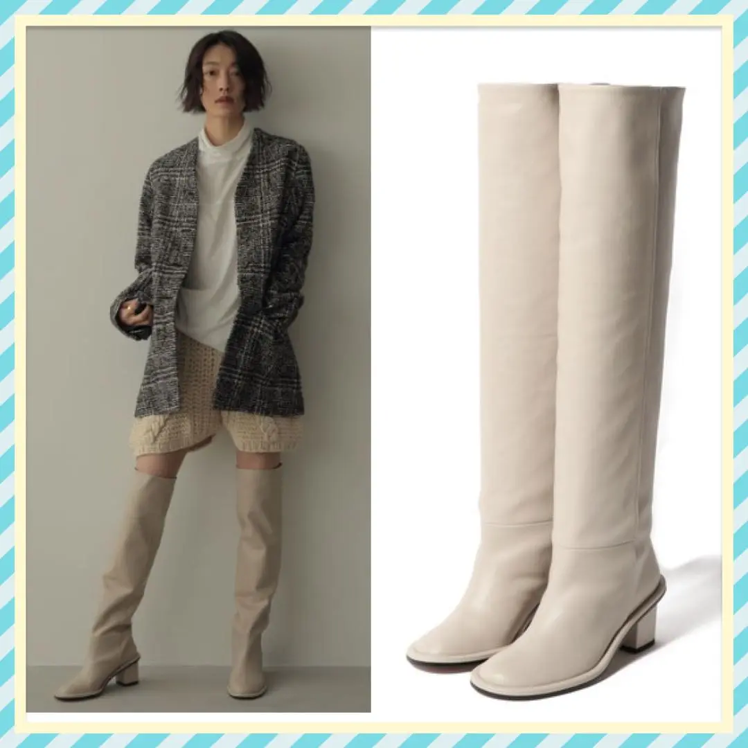 PIPPICHIC ロングブーツ PIPPICHIC＞TIP PTNT ロングブーツ