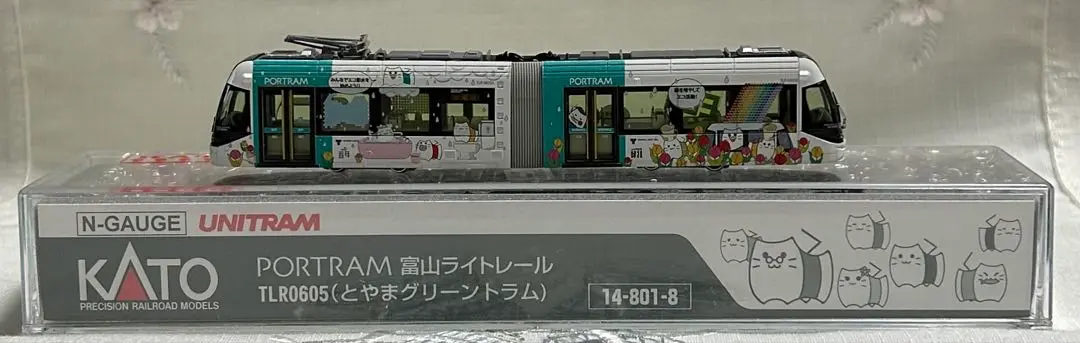 KATO PORTRAM 富山ライトレールTLR0605 (緑) KATO Nゲージ 富山ライトレール TLR0605 緑 14-801-5 鉄道模型 電車