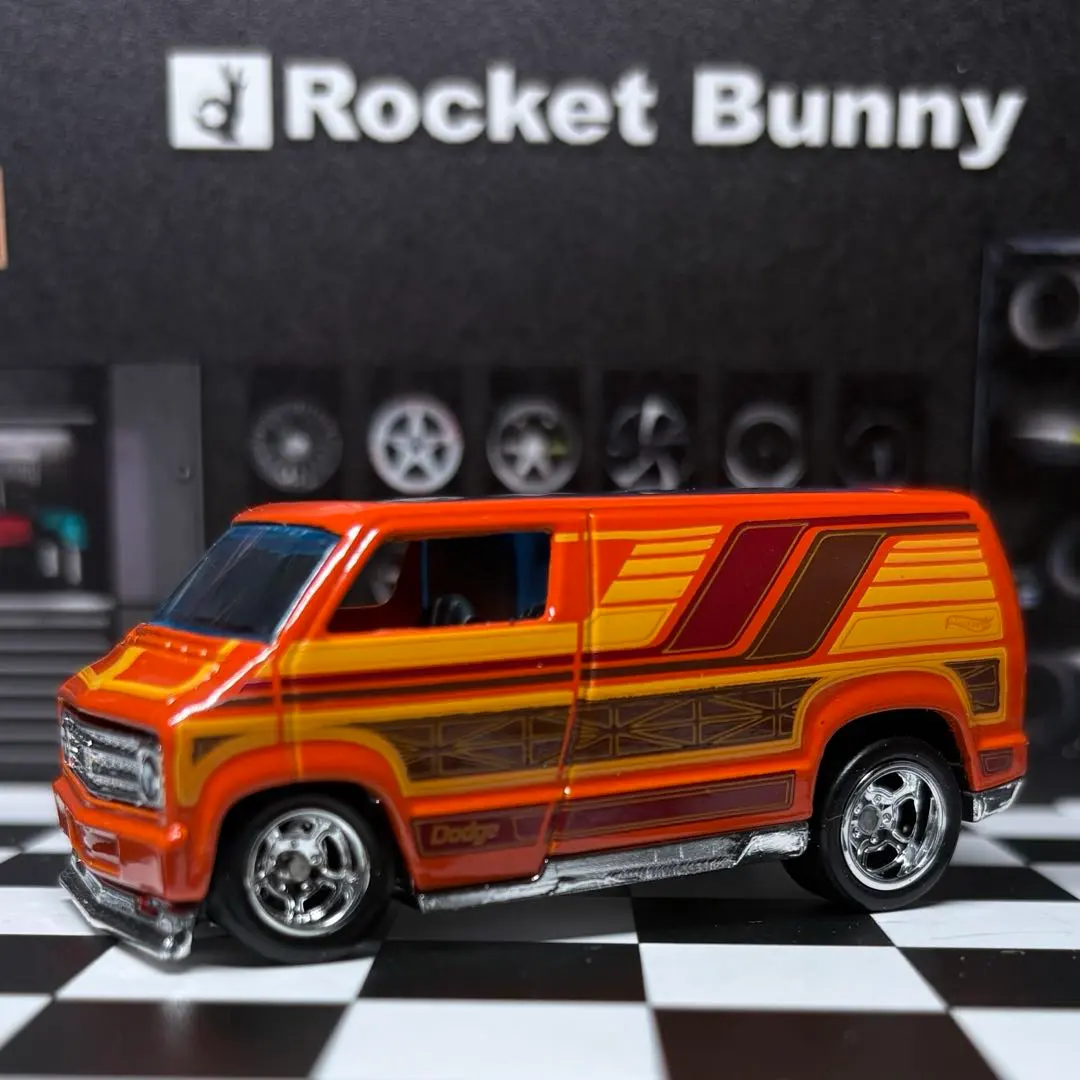 Thumbnail of Hot Wheels '77 Dodge Van Custom Surf Up Series