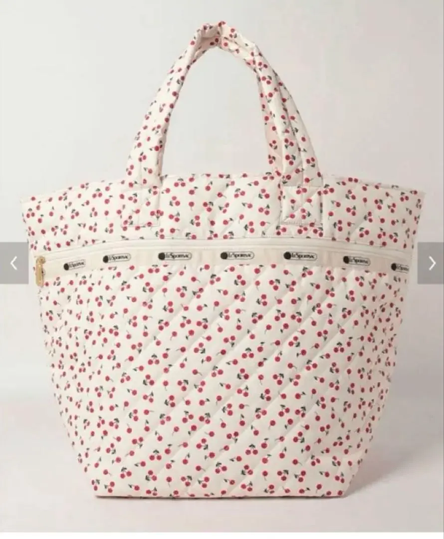 ヒーコ レスポートサックチェリー柄ショルダーバッグ レスポートサック チェリー柄 ホワイト ショルダーバック ポーチ