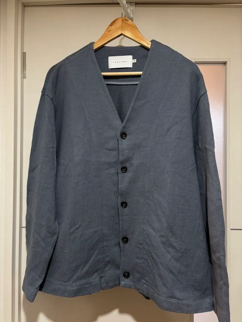 ✨未使用✨ CURLY カーリー　ノーカラー　ジャケット　カーディガン　Lサイズ ✨未使用✨ CURLY カーリー ノーカラー ジャケット カーディガン