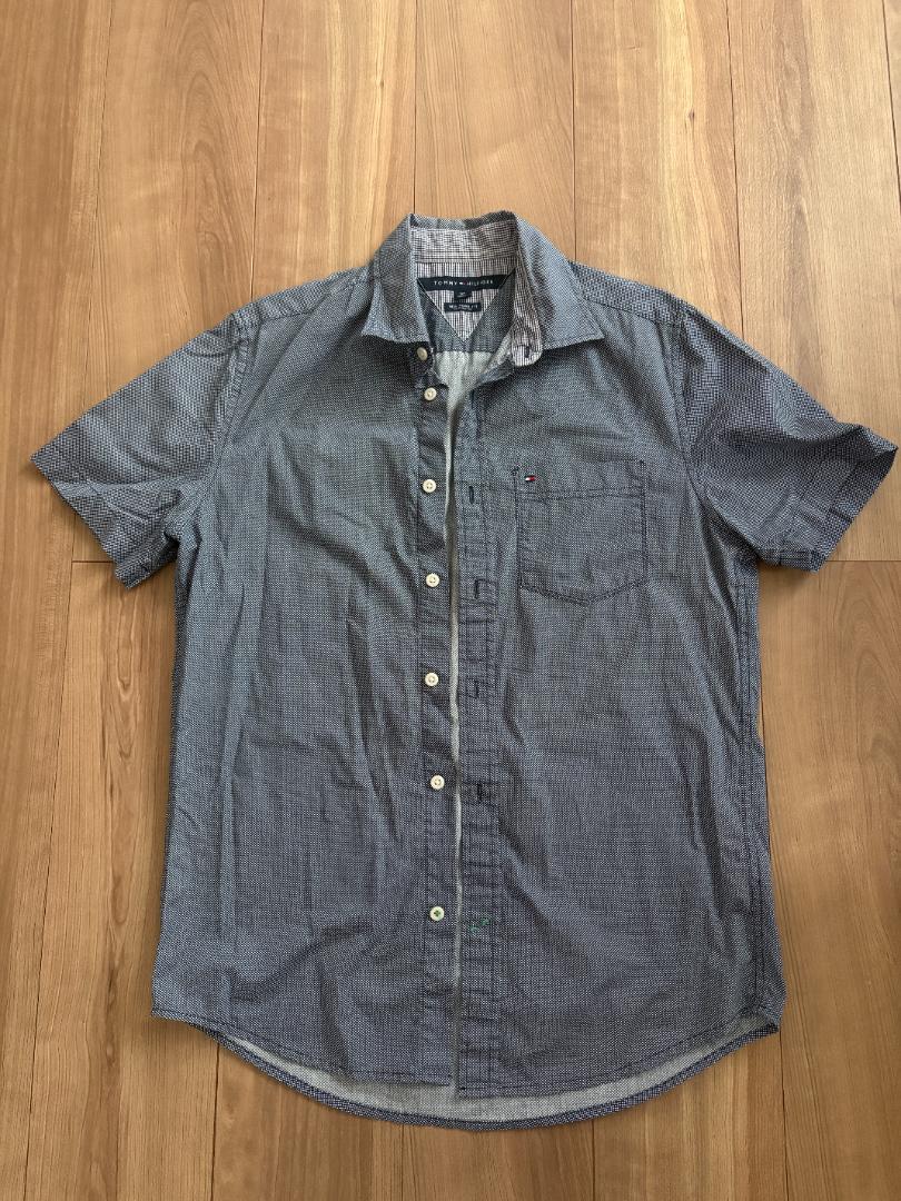 Thumbnail of Tommy Hilfiger short-sleeved check shirt, size S