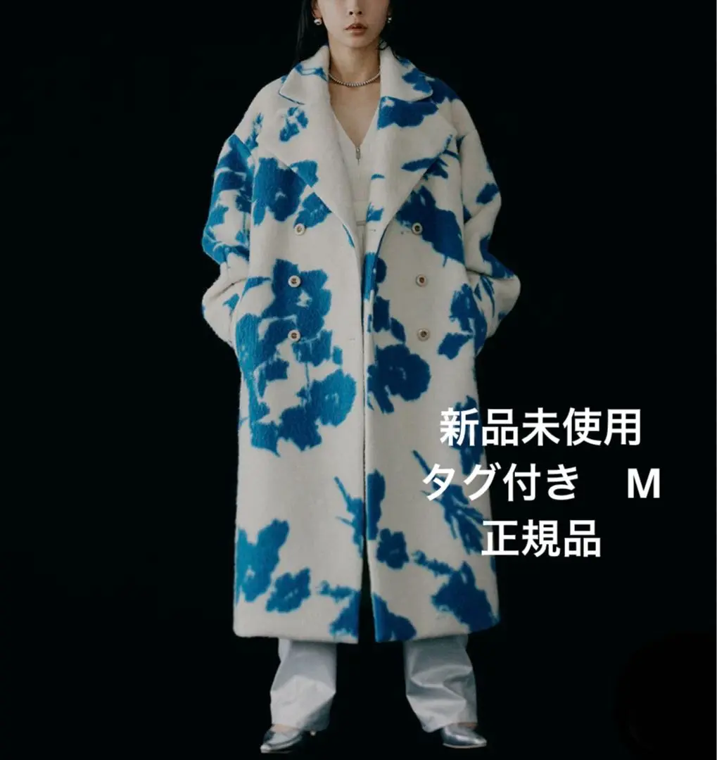 Ameri UND SHADOW FLOWER WOOL COAT コート　Ｍ Ameri（アメリ）の「UND SHADOW FLOWER WOOL COAT（チェスター