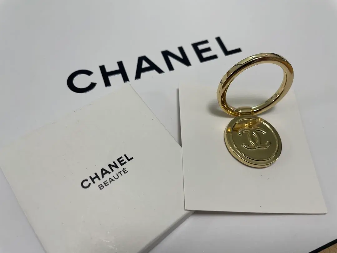 10個❤️CHANELスマホリング　ノベルティ シャネル ノベルティスマホリング - メルカリ