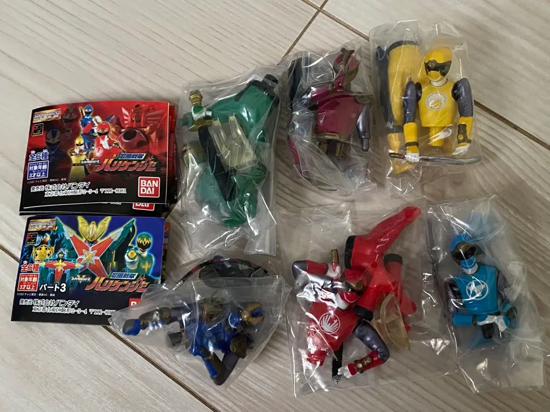 Thumbnail of HG Series Ninpuu Sentai Hurricaneger 6-piece Set
