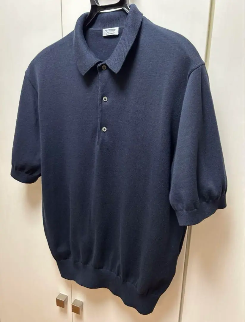 お値段見直しMAATEE&SONS POLO NAVY【1】 MAATEE&SONS / マーティーアンドサンズ | POLO - Navy | 通販