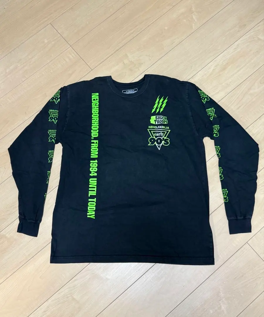Thumbnail of NEIGHBORHOOD Black Long Sleeve T-shirt XL