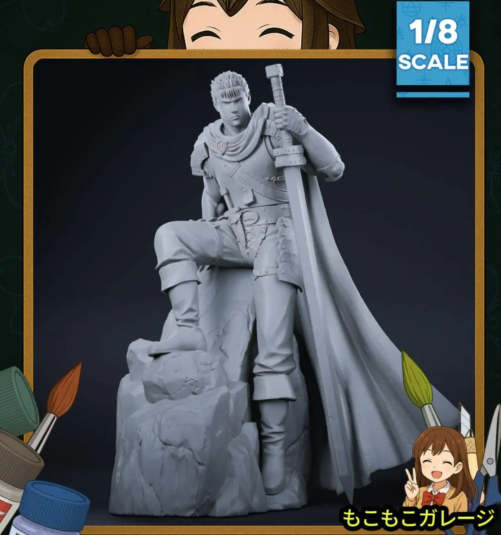 キャスカ1/6スケール　ガレージキット完成品　ベルセルク　ワンフェス キャスカ:生誕祭の章 ガレージキット ※完売
