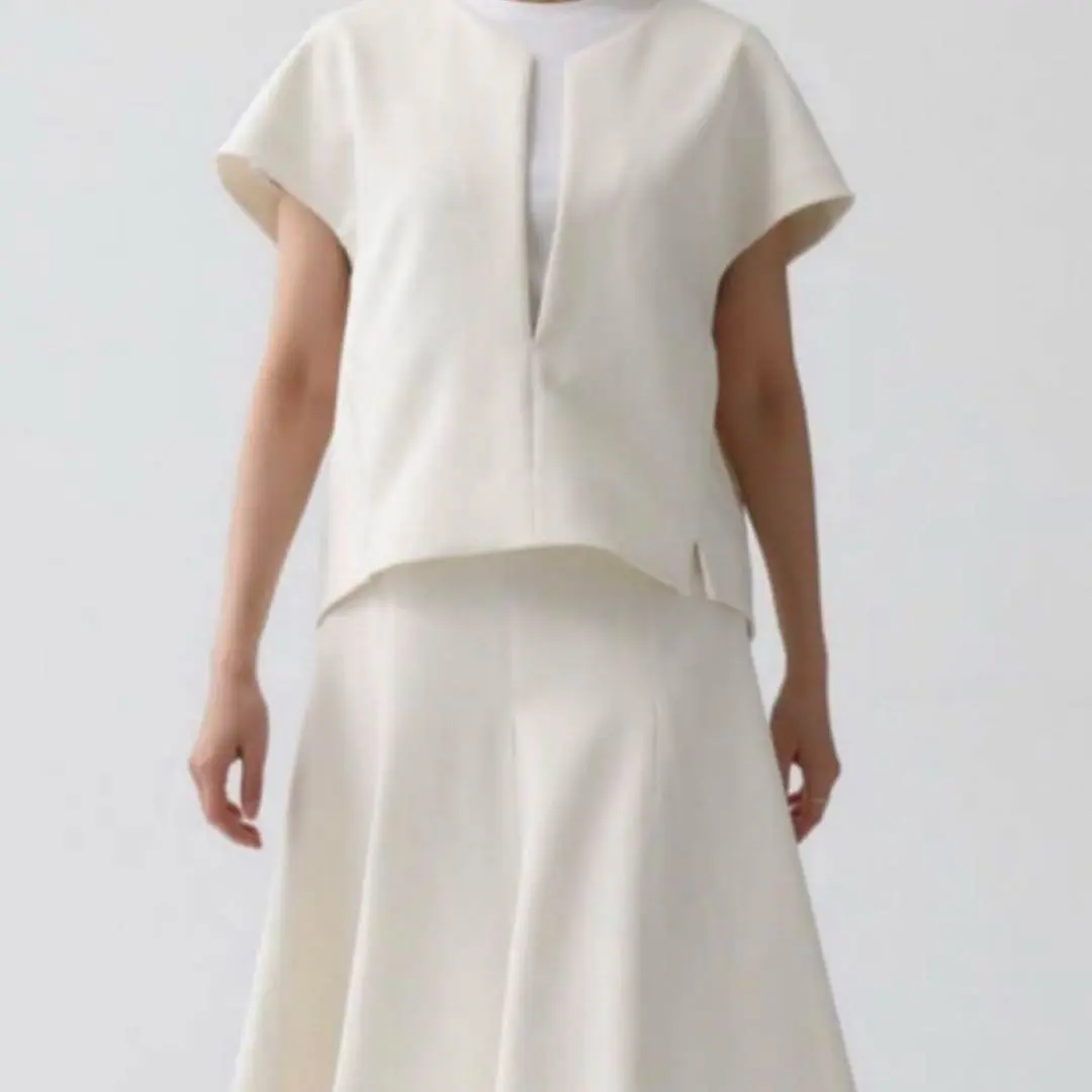 i*7様 新品 シートーキョー ブラウス aloma ホワイト SHE Toky SHE Tokyo シートーキョー Aloma white サイズ0 新品