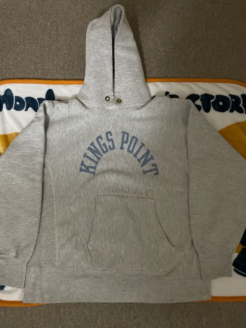 ⭐︎g_s⭐︎80sKINGS POINTチャンピオンリバースウィーブパーカー VINTAGEチャンピオンリバースウィーブパーカー KINGSPOINT XXL