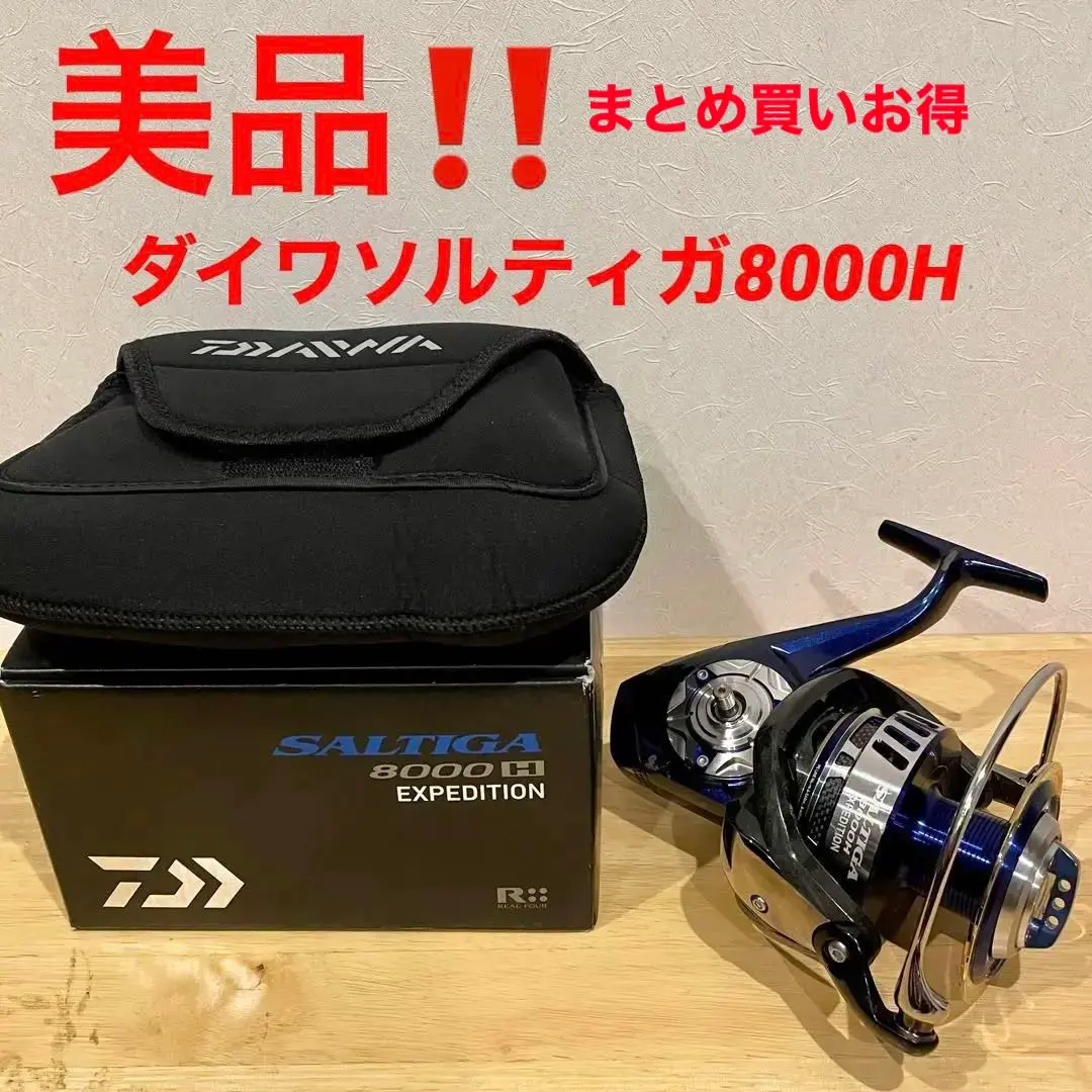 【美品箱付き】ダイワ ソルティガ 8000H DAIWA SALTIGA DAIWA（釣り） ダイワ 25 ソルティガ 8000-H (2025年モデル