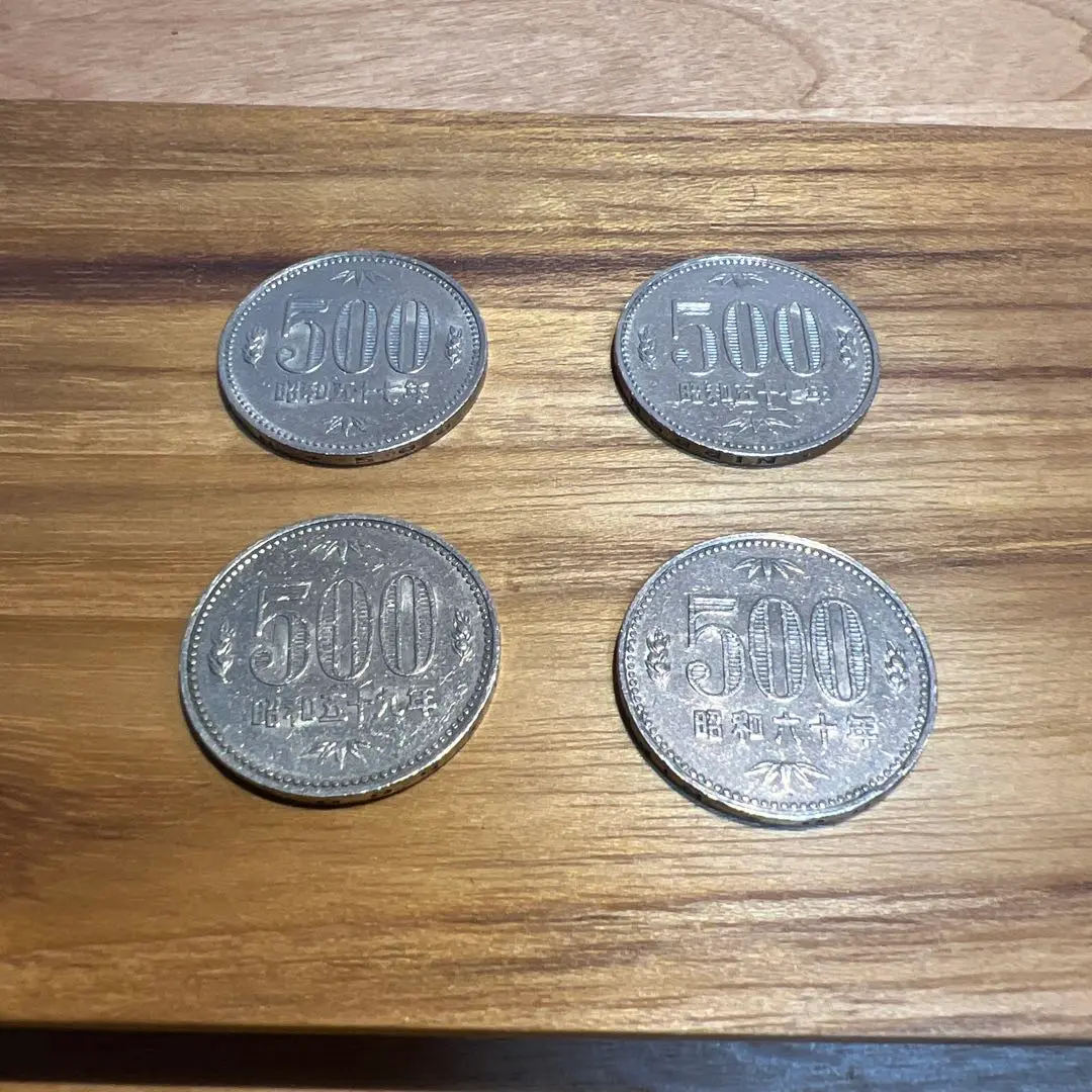 全品送料0円 プルーフ貨幣旧500円玉昭和57 58 59年7枚セット コレクション