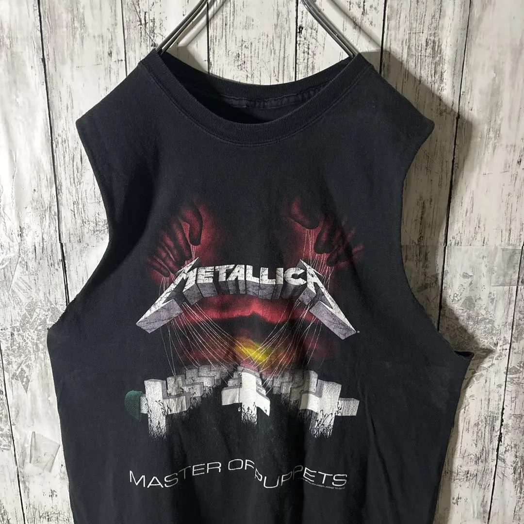 メタリカ　タンクトップ METALLICA（メタリカ）の「WEGO/∴別注METALLICAノースリーブ