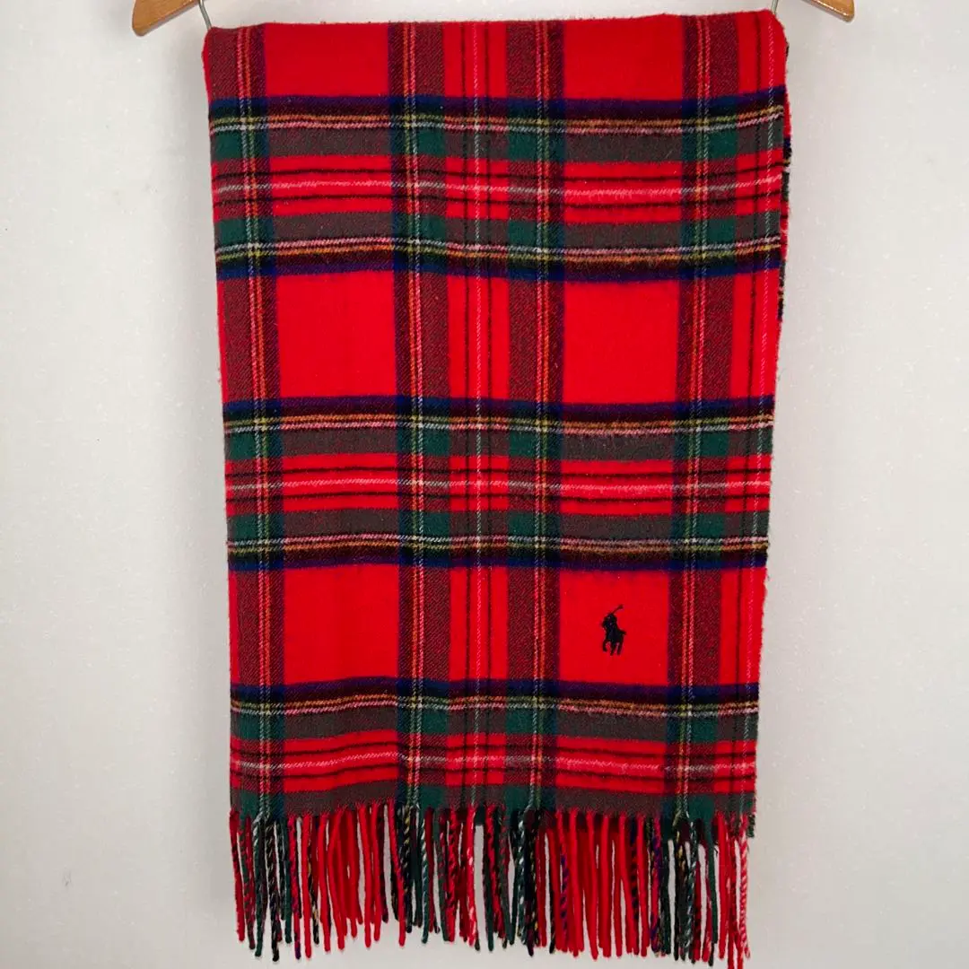 新品ラルフローレン ひざ掛け RALPH LAUREN ロイヤルスチュワート ラルフローレン RALPH LAUREN HOME ロイヤルスチュワート