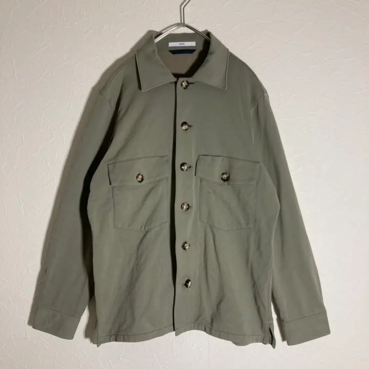 Thumbnail of SHIPS French Military Jacket Long Sleeve Shirt Khaki S