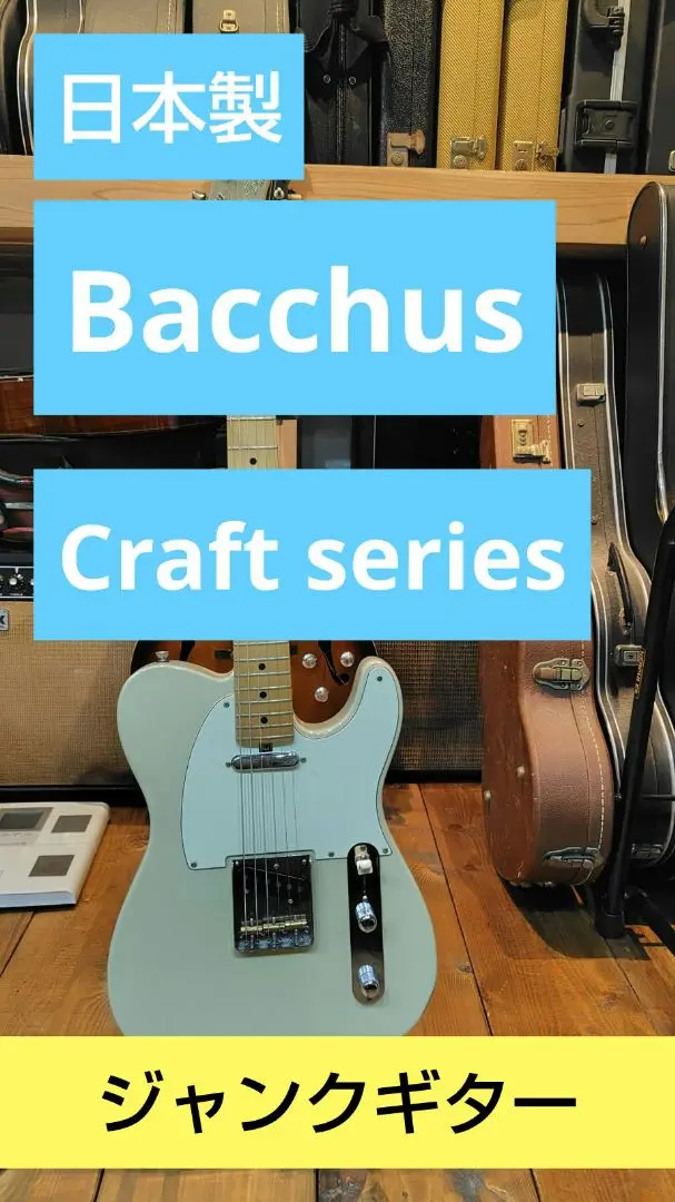 「ジャンク品」バッカス Bacchus クラフトシリーズ テレキャスター 2025年最新】bacchus craft seriesの人気アイテム - メルカリ
