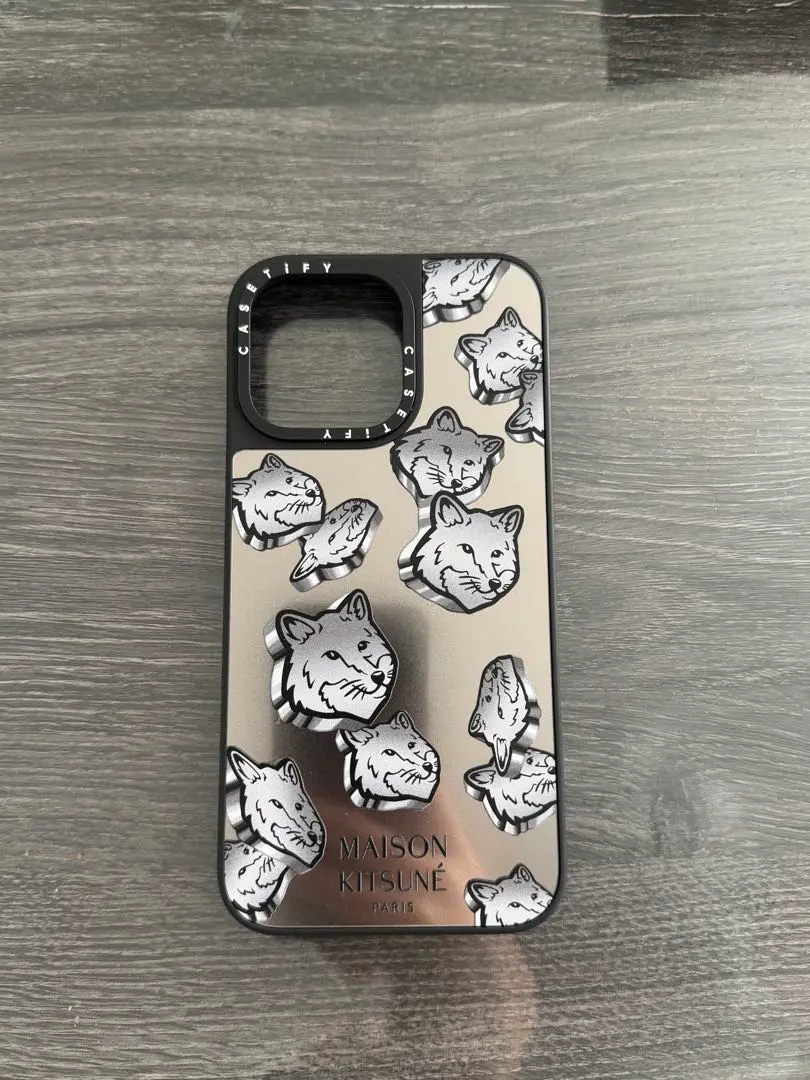 メゾン キツネ x CASETIFY IPHONE 15 PRO MAX ボールド